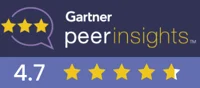 gartner peer insights. 4.7-1